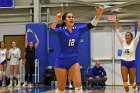 VB vs WSU  Wheaton Women's Volleyball vs Worcester State University. - Photo by Keith Nordstrom : Wheaton, Volleyball